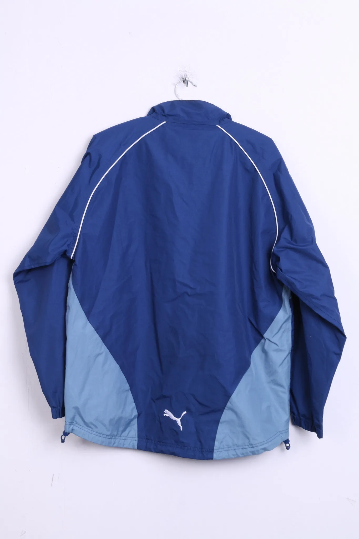 Puma Coventry City F.C. Mens M Nylon Jacket Zip Neck Navy Football
