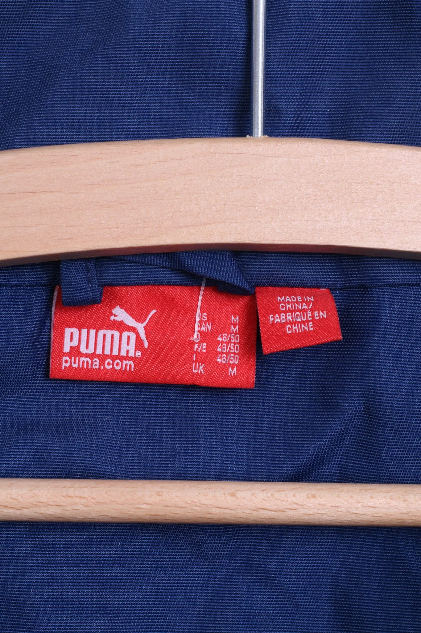 Puma Coventry City F.C. Mens M Nylon Jacket Zip Neck Navy Football