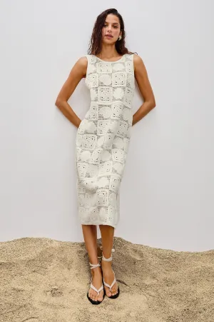 RAILS X LSPACE CALLA DRESS - WHITE SEA SHELL CROCHET Rails