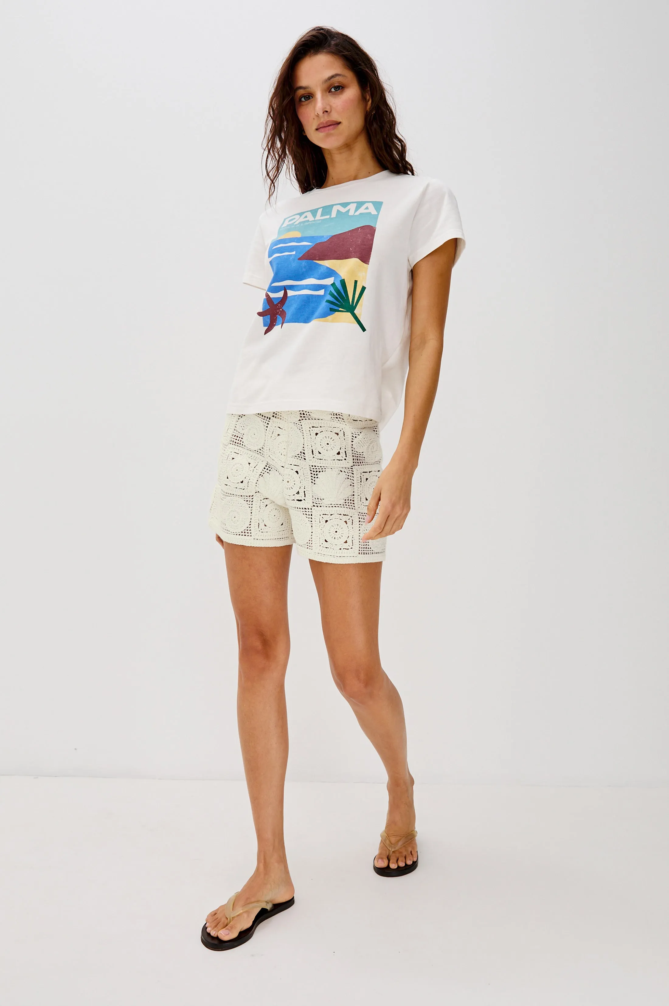 RAILS X LSPACE CLASSIC CREW NECK T-SHIRT - PALMA Rails