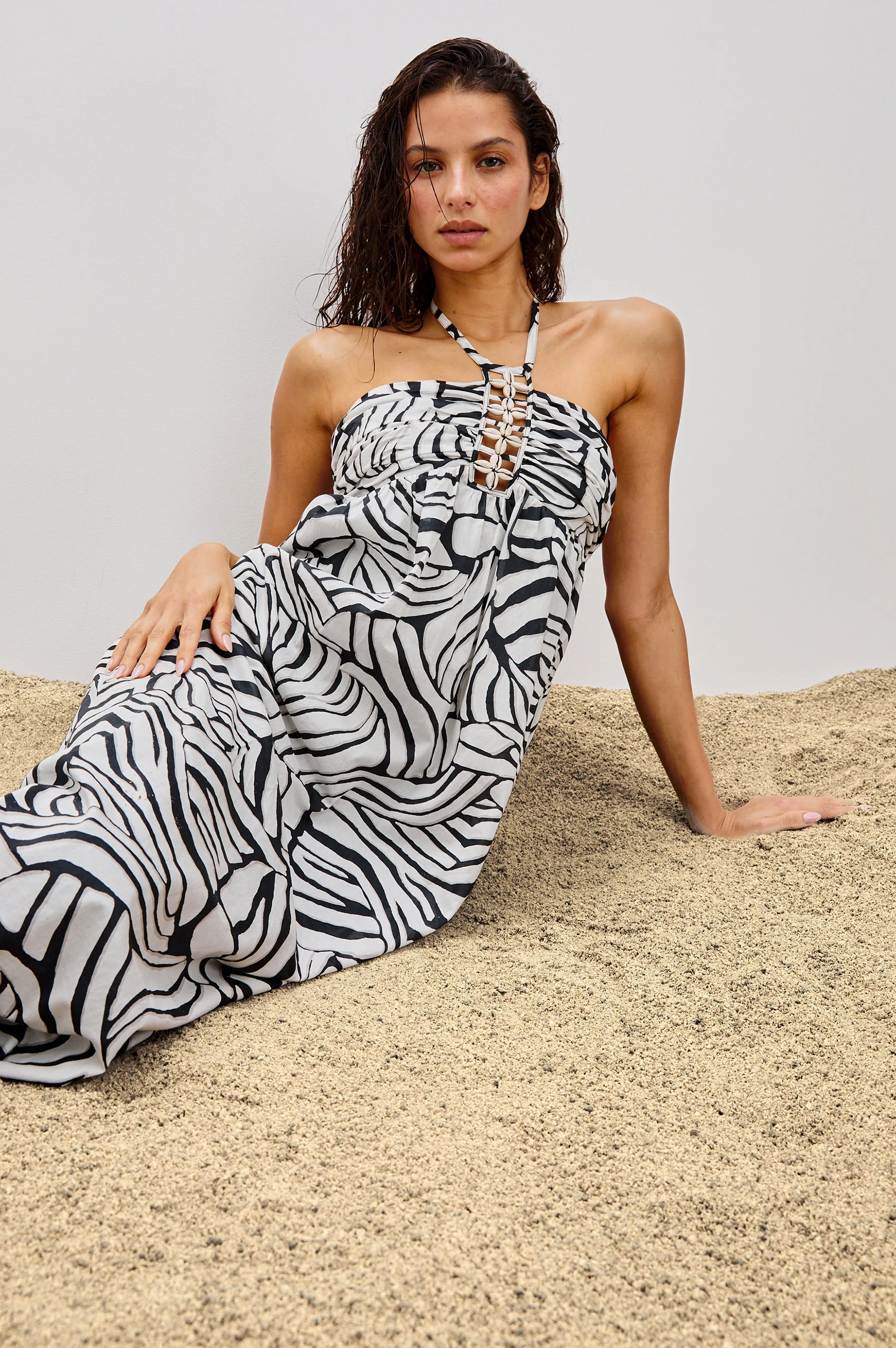 RAILS X LSPACE PALAZZO DRESS - PLAYA BLANCA Rails