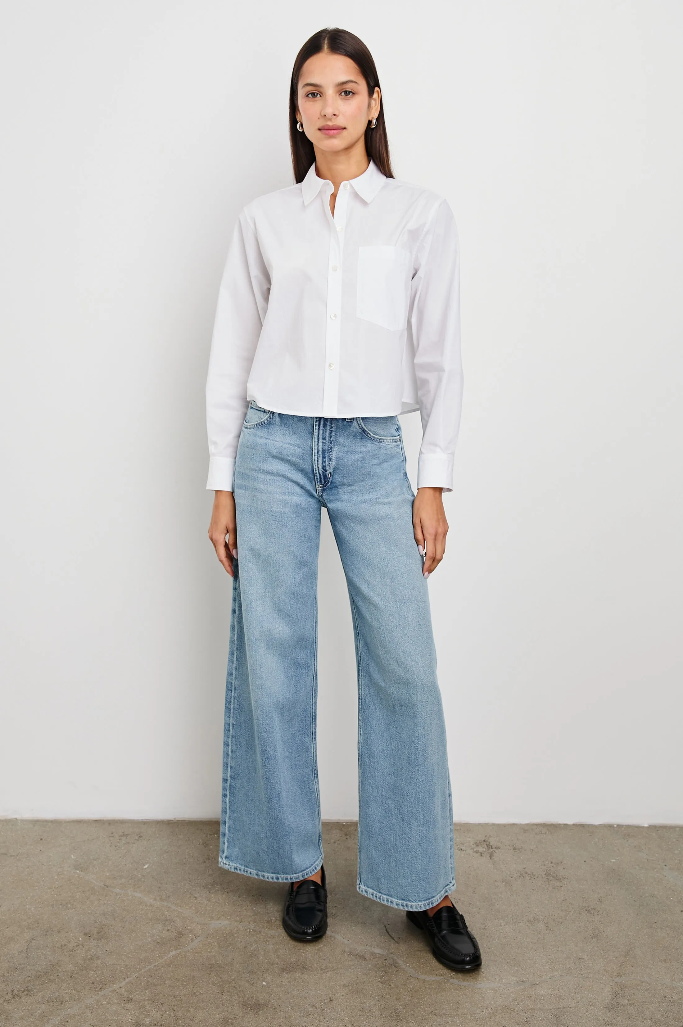 RAMY SHIRT - WHITE Rails