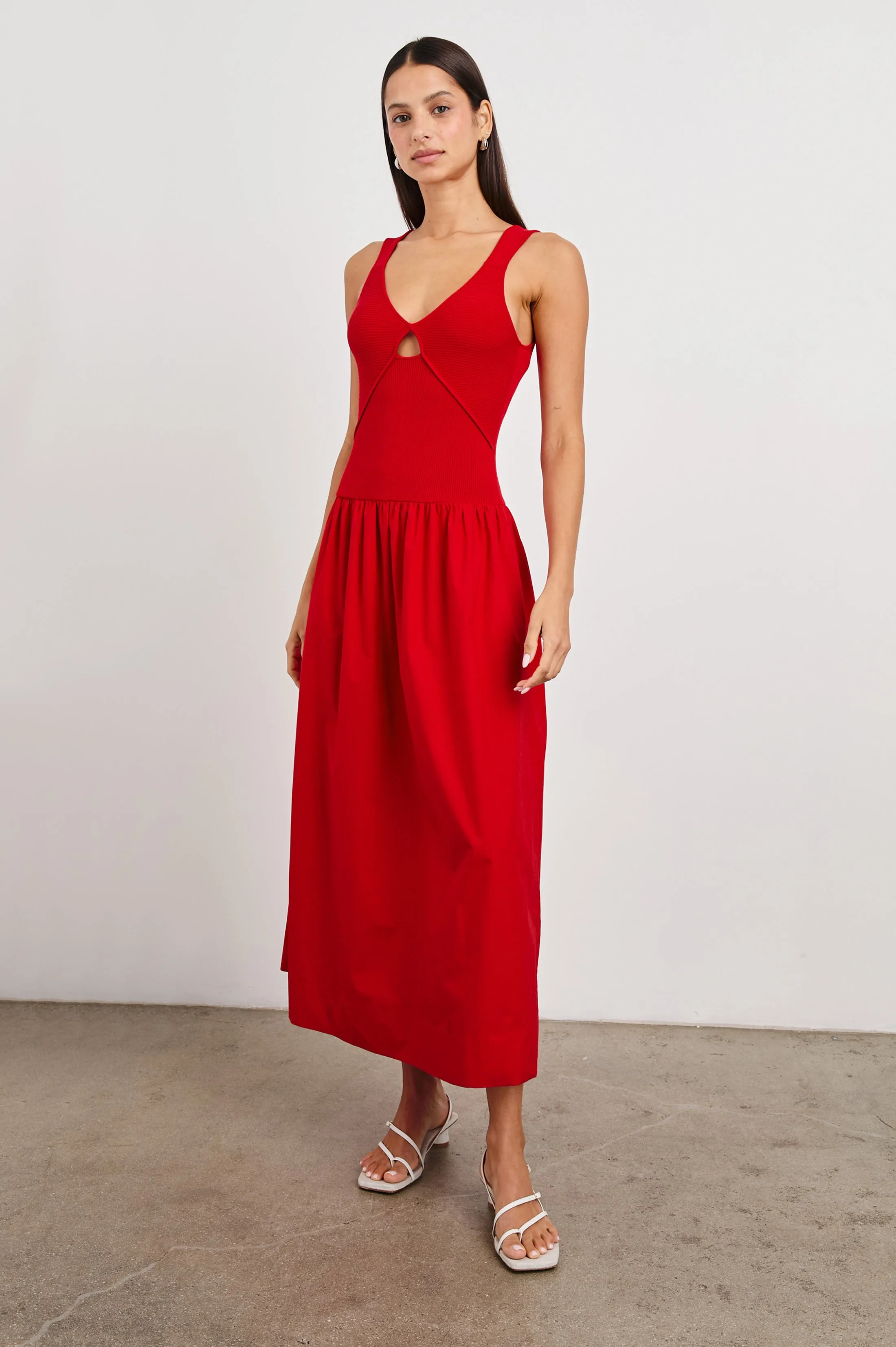 RAQUEL DRESS - CHERRY Rails
