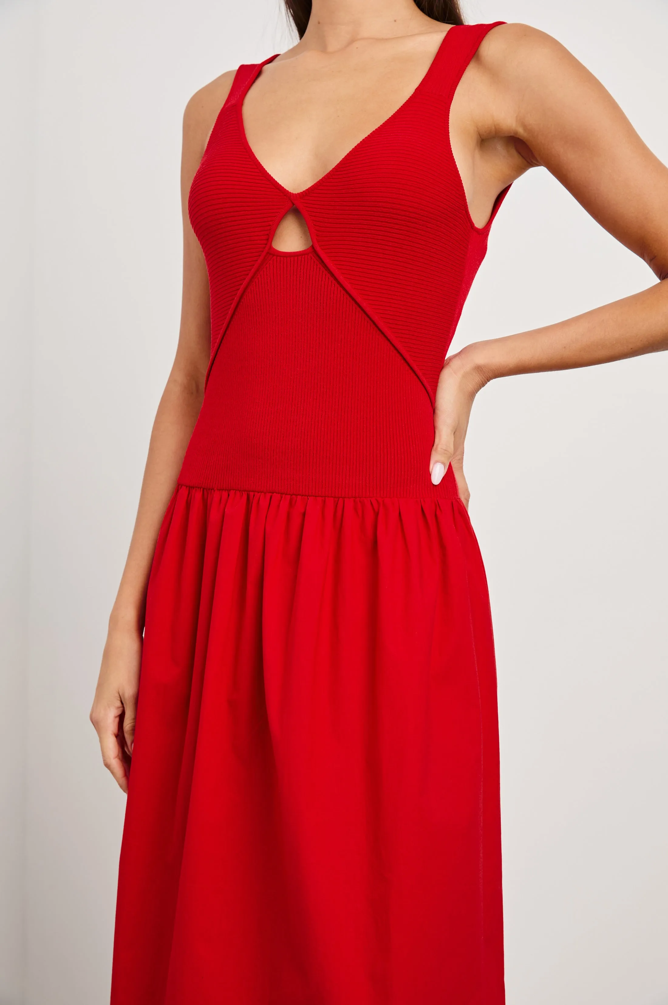 RAQUEL DRESS - CHERRY Rails