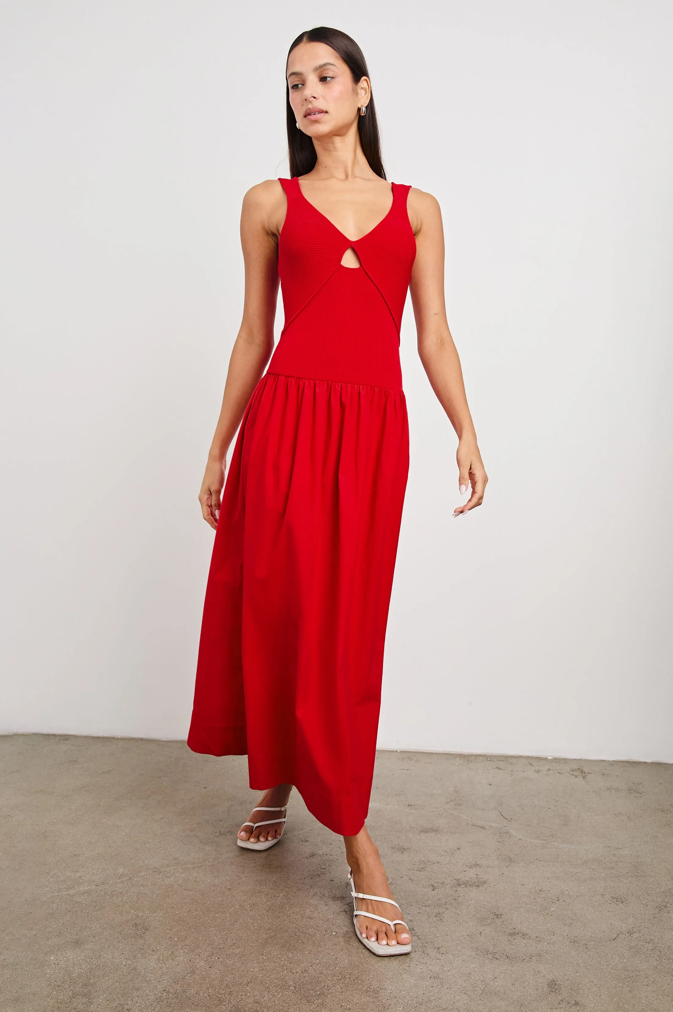 RAQUEL DRESS - CHERRY Rails