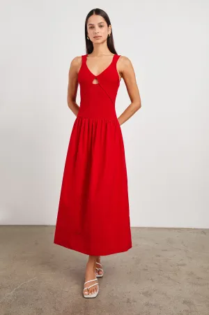 RAQUEL DRESS - CHERRY Rails