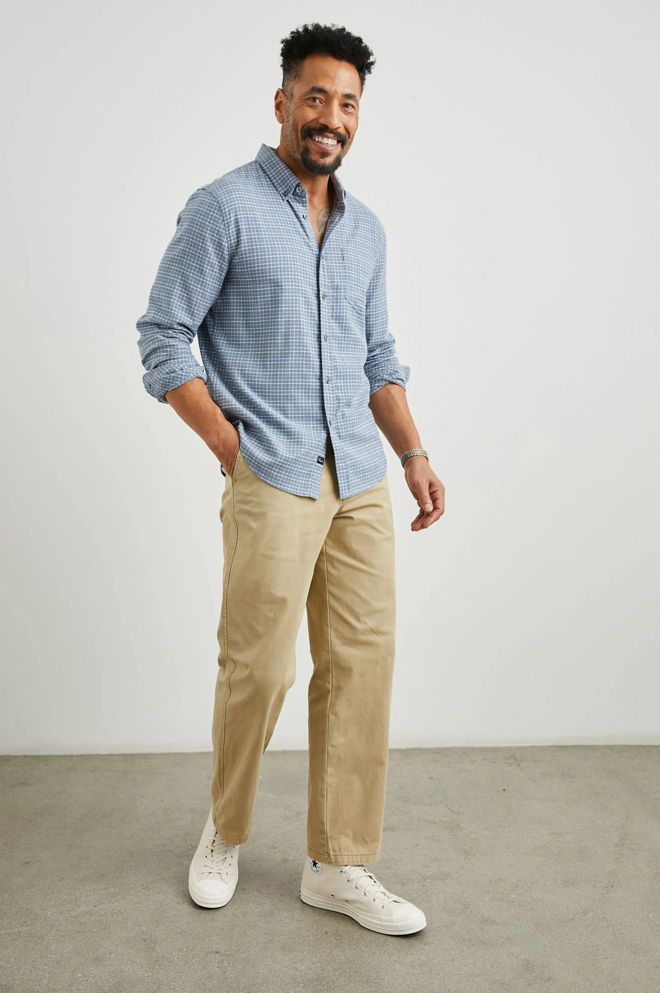 REID SHIRT - MANILLA LUZON Rails