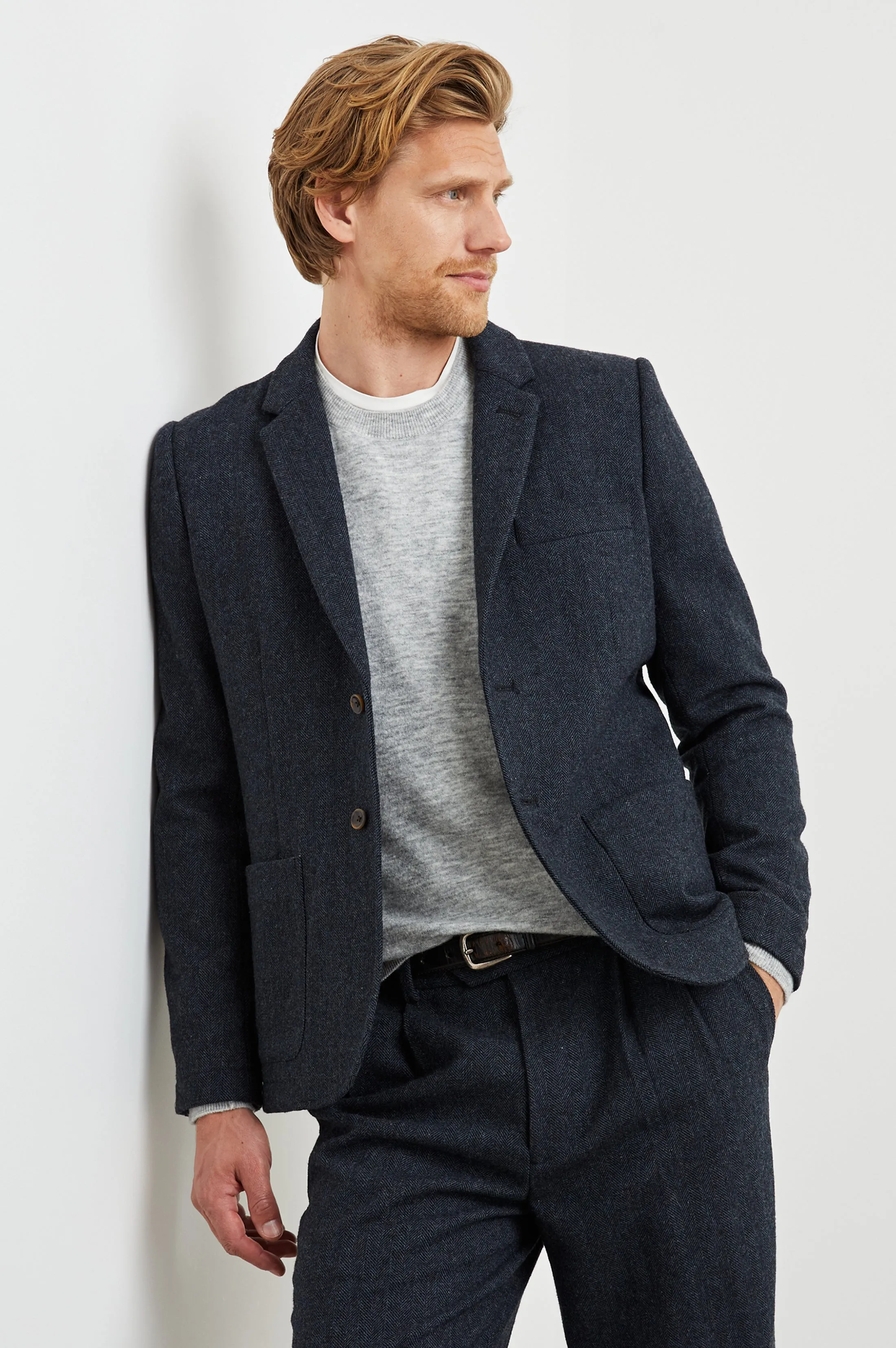 REYNARD BLAZER - CELESTIAL TWEED Rails