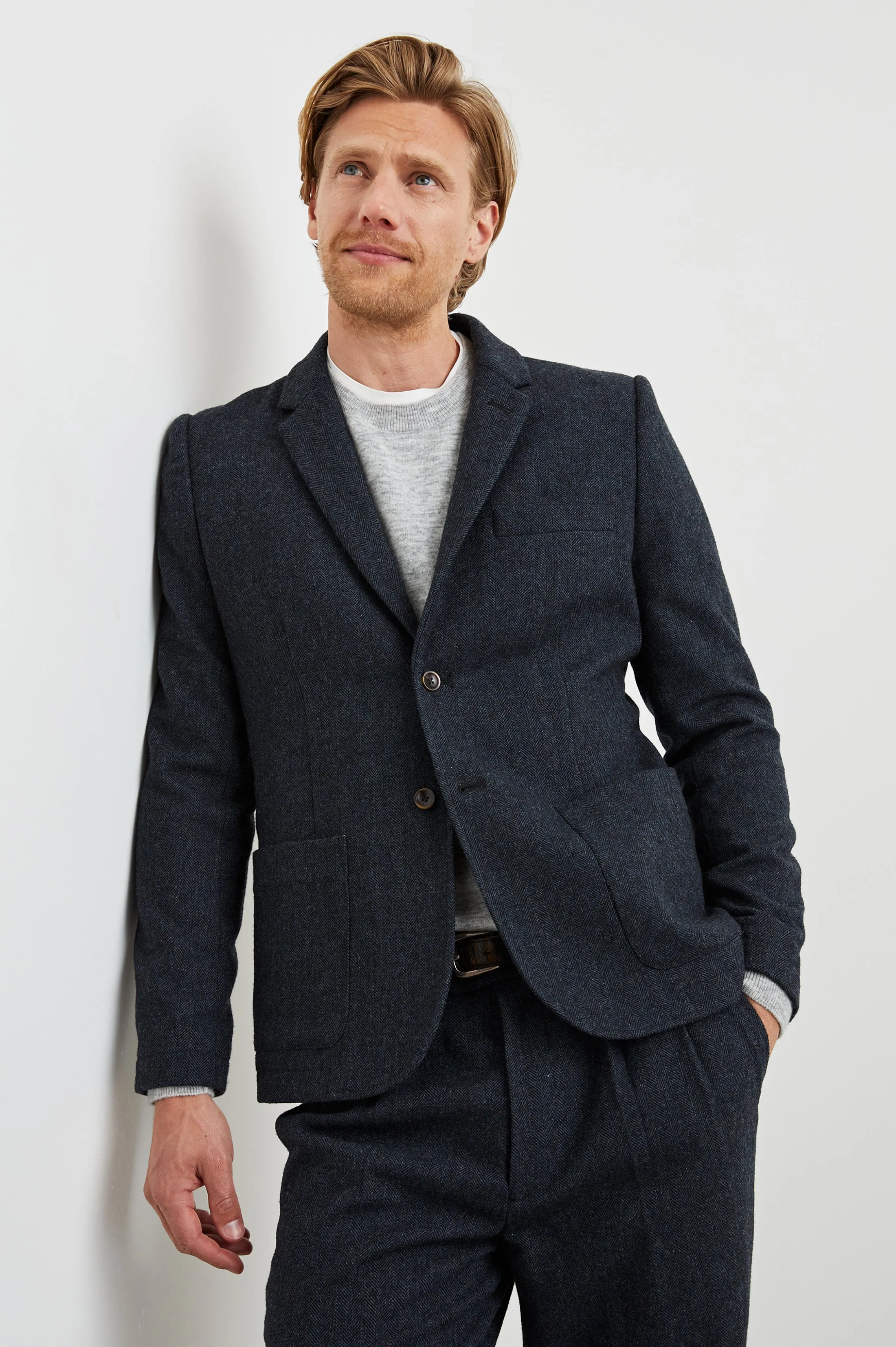 REYNARD BLAZER - CELESTIAL TWEED Rails