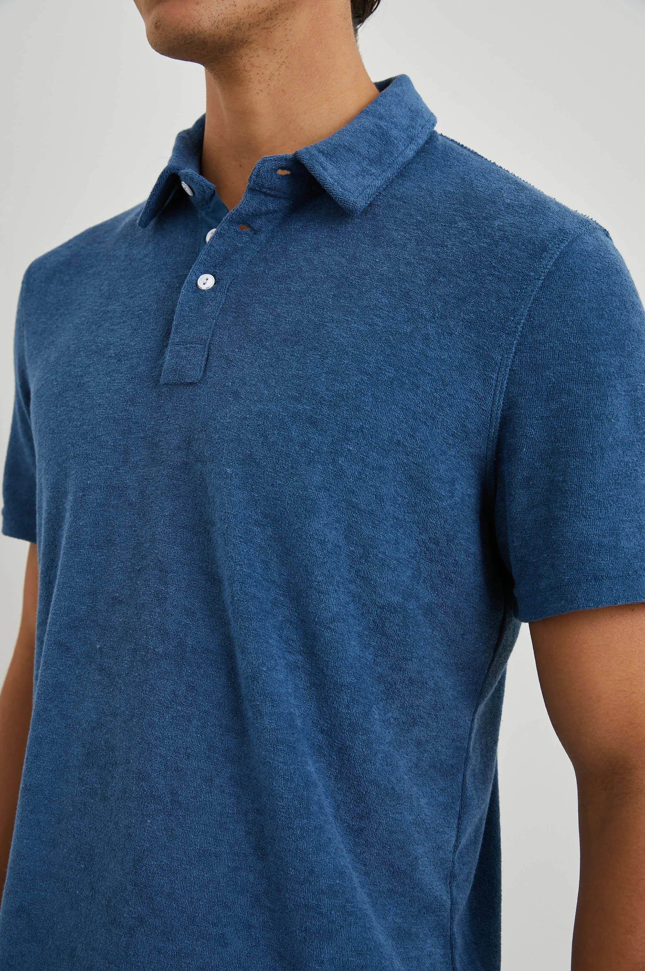 RHEN POLO SHIRT - ENSIGN BLUE Rails