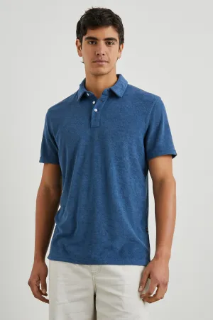 RHEN POLO SHIRT - ENSIGN BLUE Rails