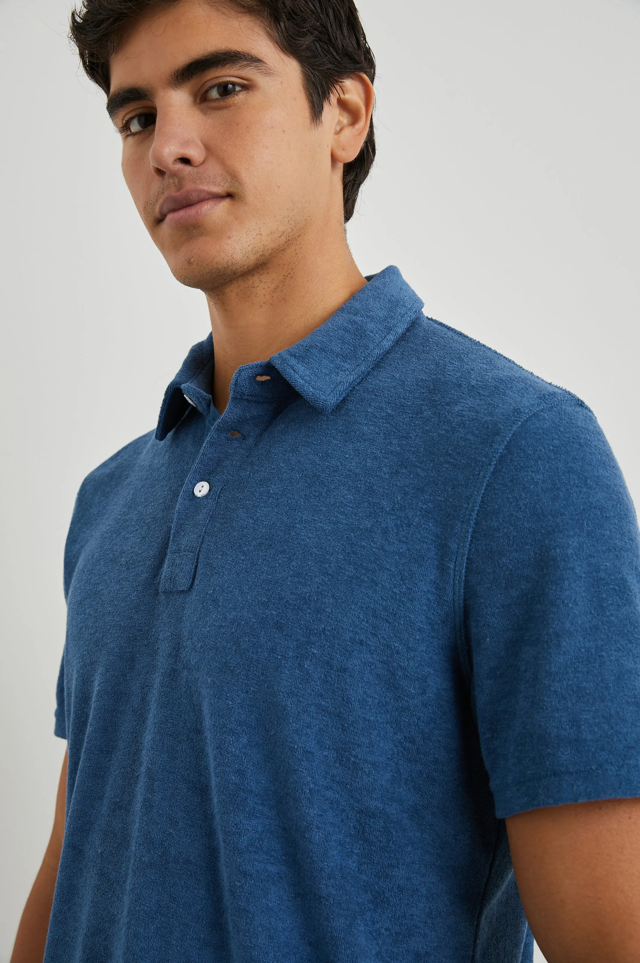 RHEN POLO SHIRT - ENSIGN BLUE Rails