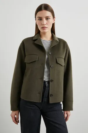RILEY JACKET - OLIVE Rails