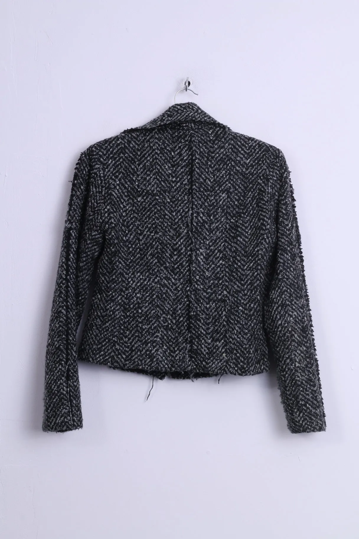 Rinascimento Womens S Jacket Grey Acrylic Italy Single Breasted Blazer