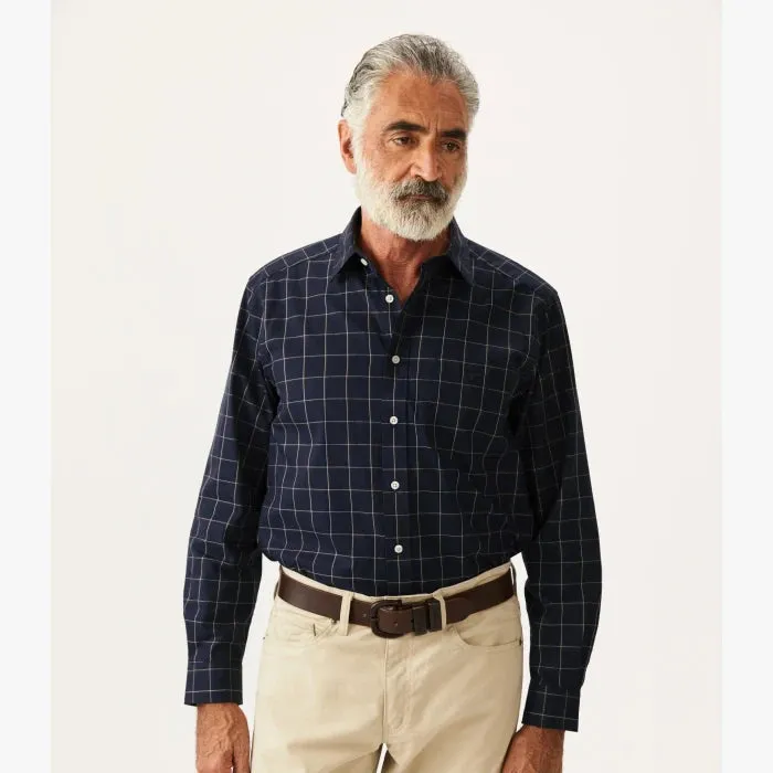 R.M.Williams - Collins Shirt - Check -  Navy White Red