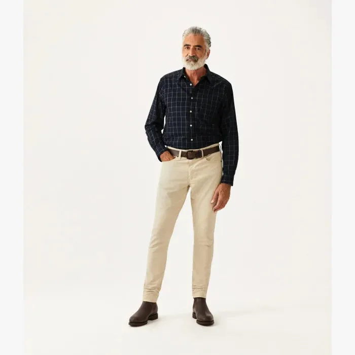 R.M.Williams - Collins Shirt - Check -  Navy White Red