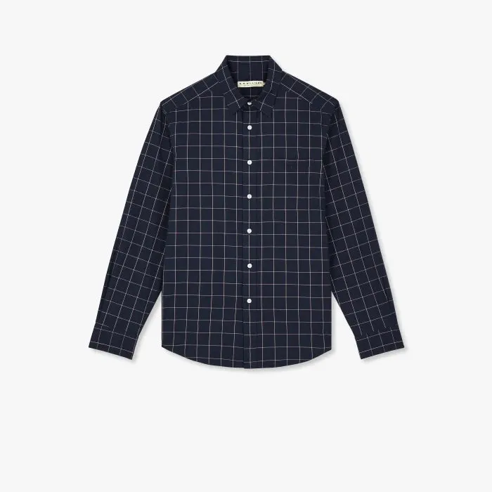 R.M.Williams - Collins Shirt - Check -  Navy White Red