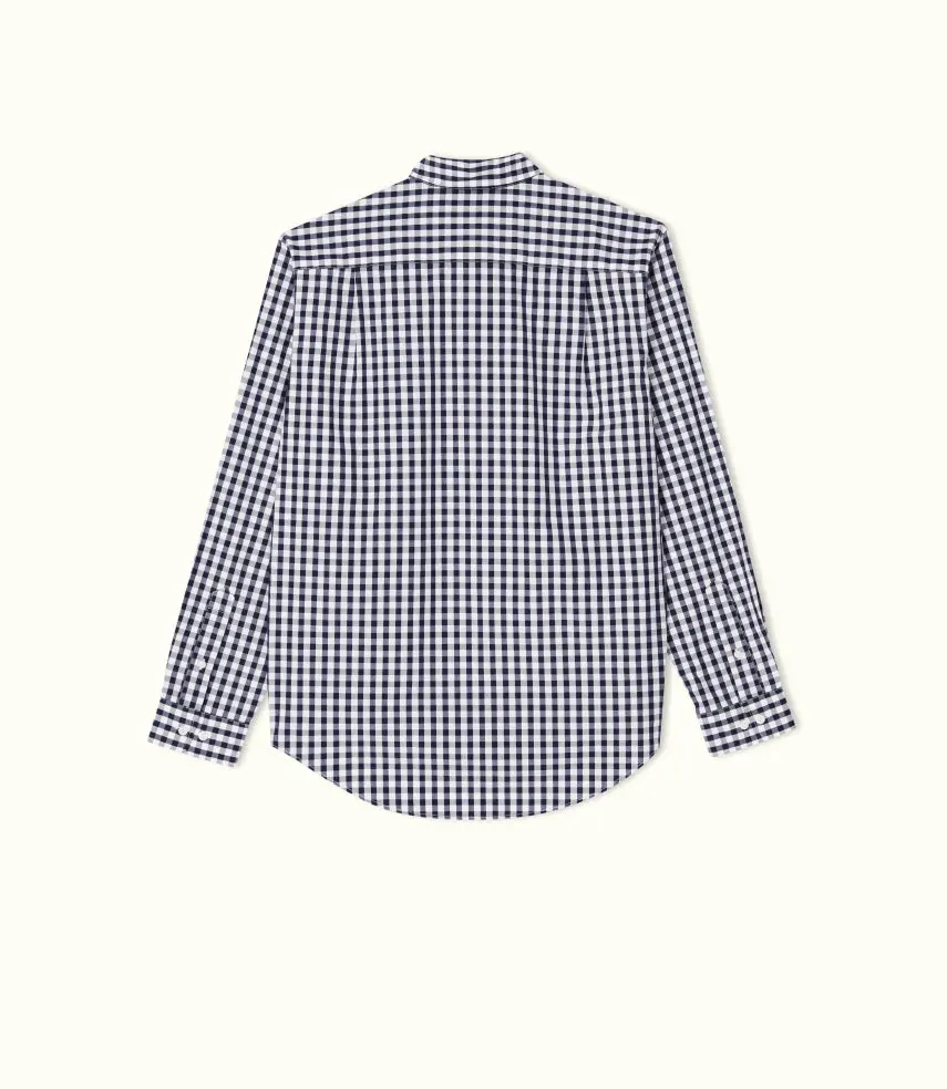R.M.Williams - Collins Shirt - Check - Navy/White