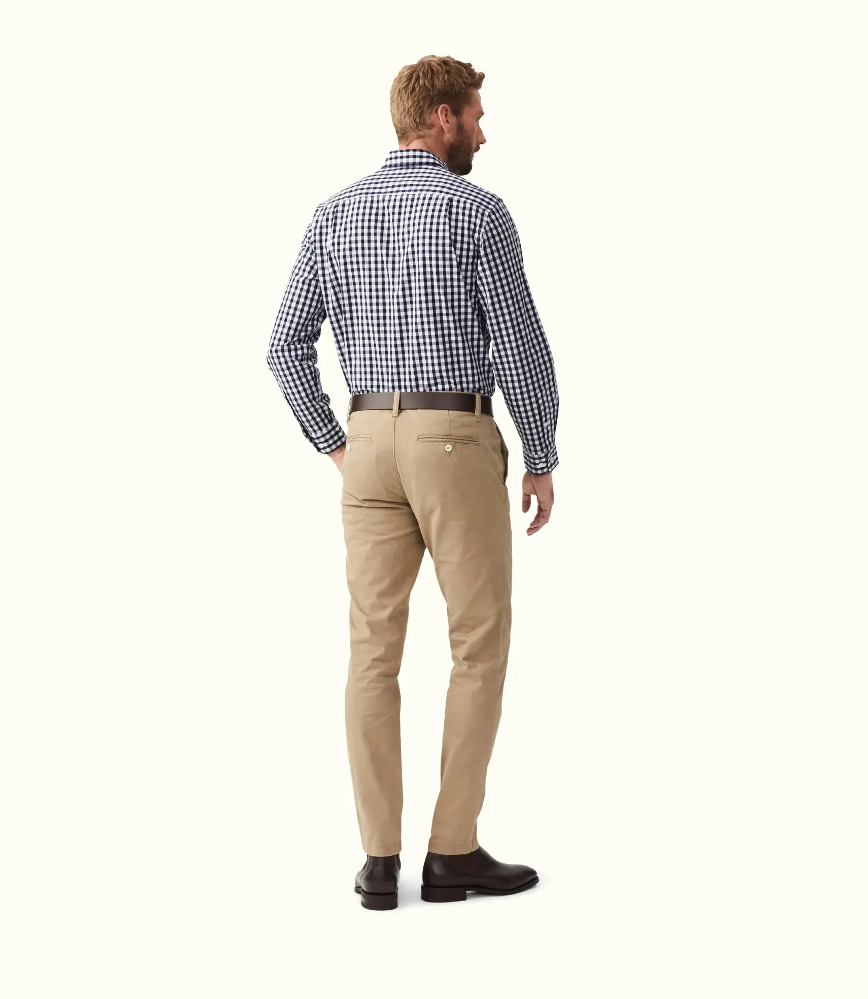 R.M.Williams - Collins Shirt - Check - Navy/White