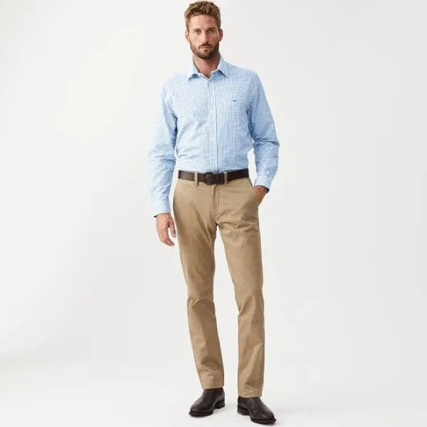 R.M.Williams - Collins Shirt - Check - White/Blue