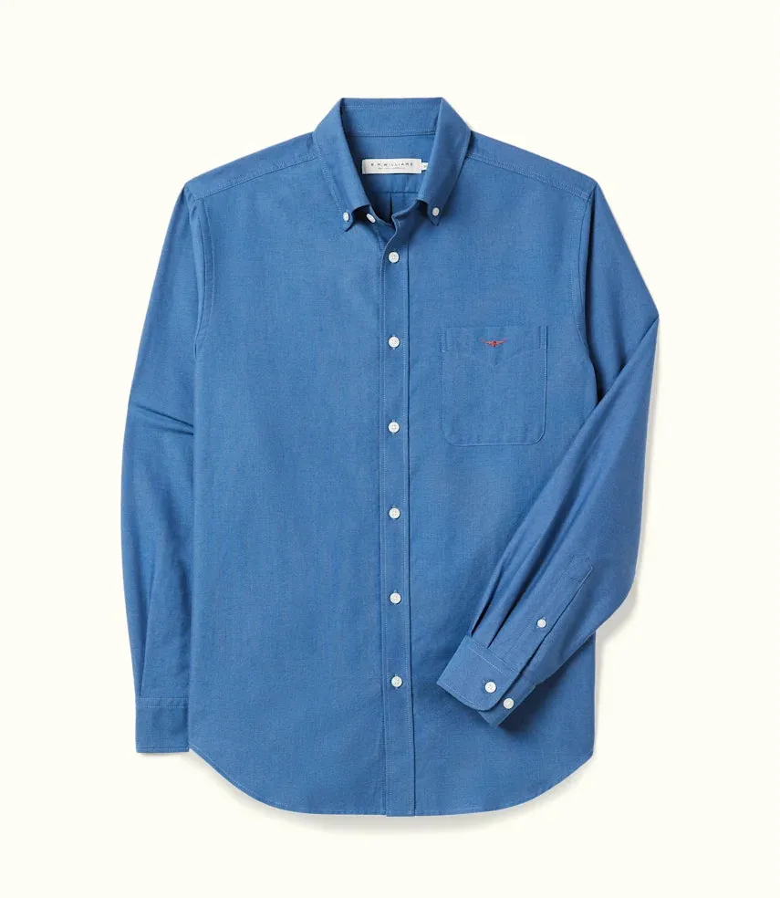 R.M.Williams - Regular Oxford Shirt - Bright Blue