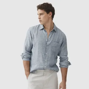 Rodd & Gunn - Chaffeys Linen Shirt - Denim