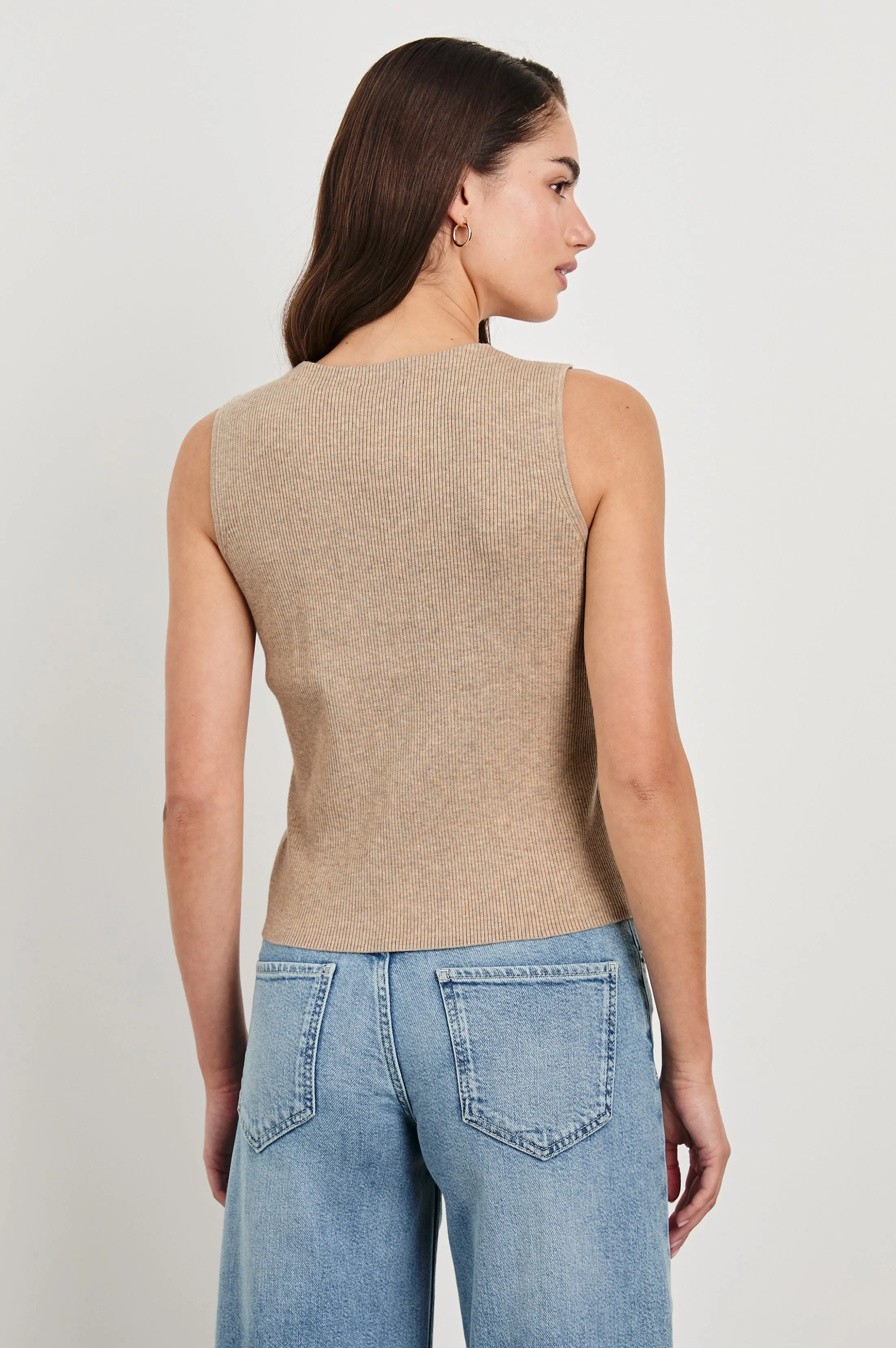 ROSA VEST - OATMEAL Rails