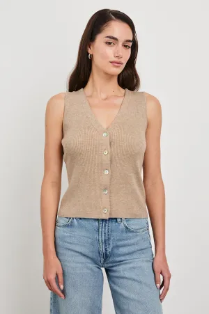 ROSA VEST - OATMEAL Rails