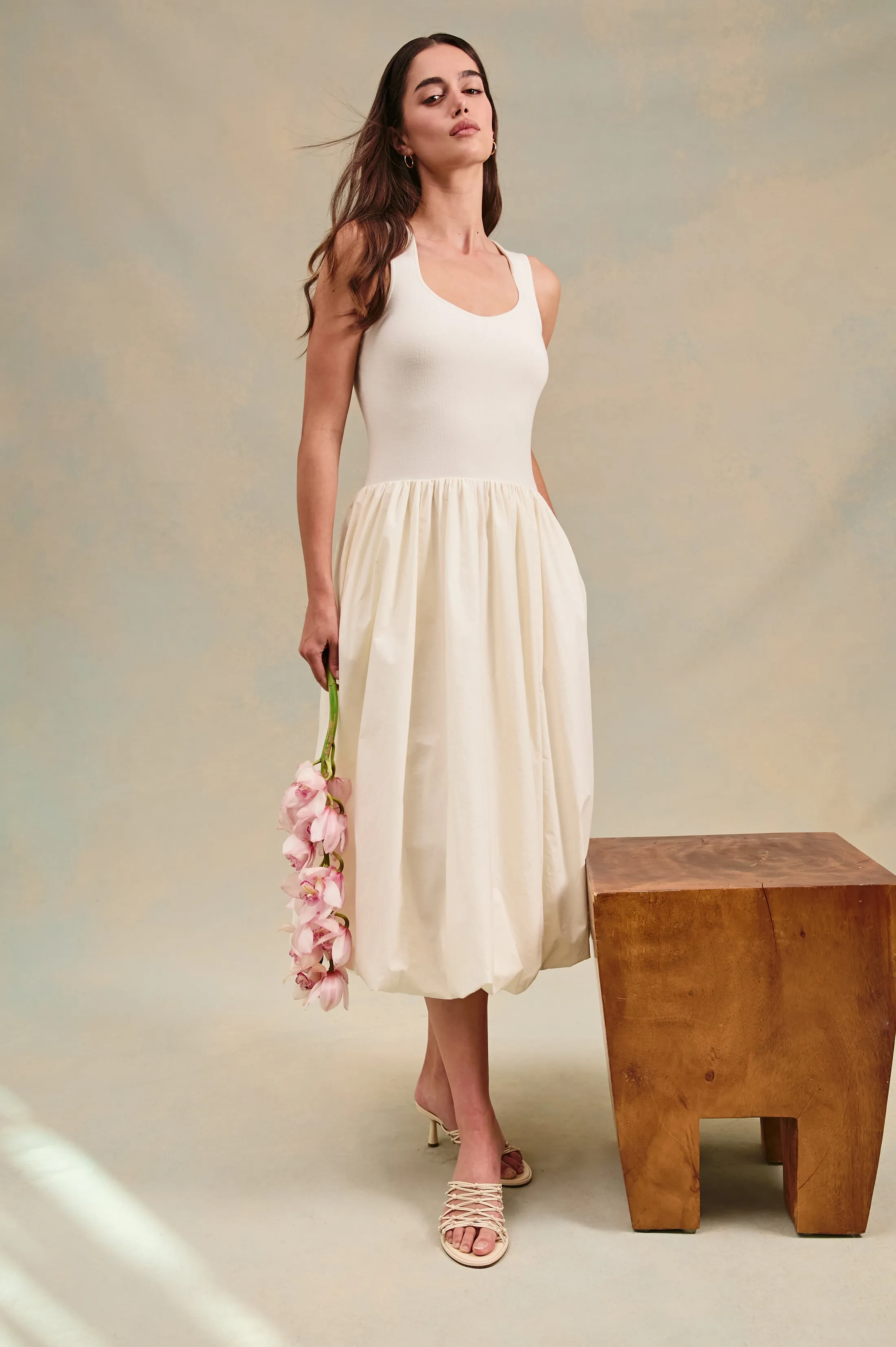 ROSALIND DRESS - IVORY Rails
