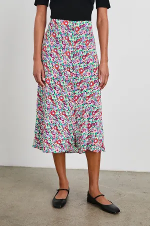 ROSETTA SKIRT - OVERSIZED MULTI FLORAL Rails