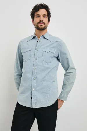 ROY SHIRT - SUNFADED INDIGO Rails
