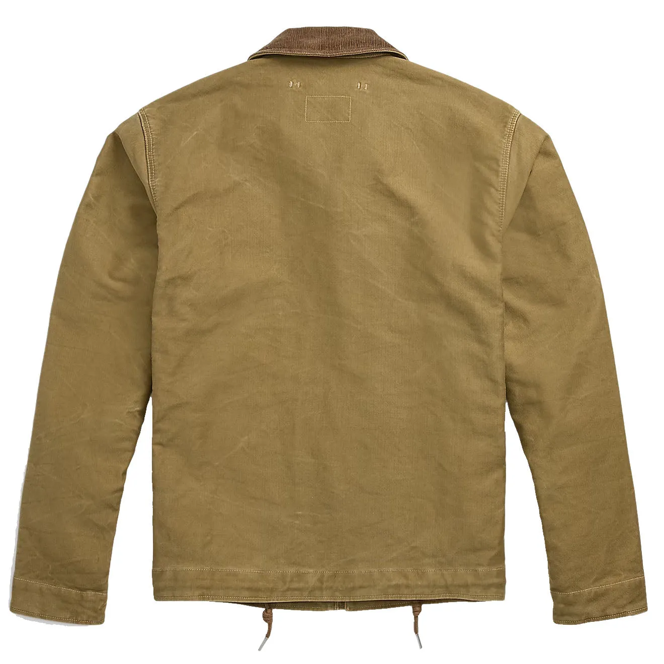 RRL by Ralph Lauren Corduroy-Collar Cotton Deck Jacket Khaki Drab