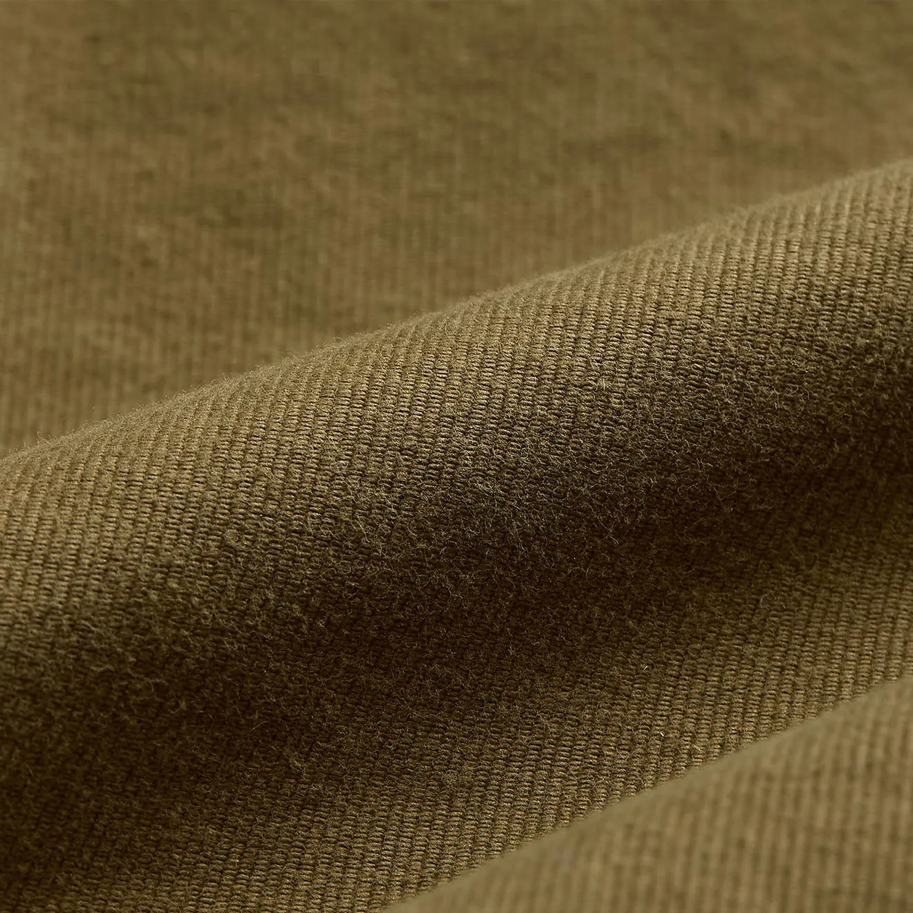 RRL by Ralph Lauren Corduroy-Collar Cotton Deck Jacket Khaki Drab