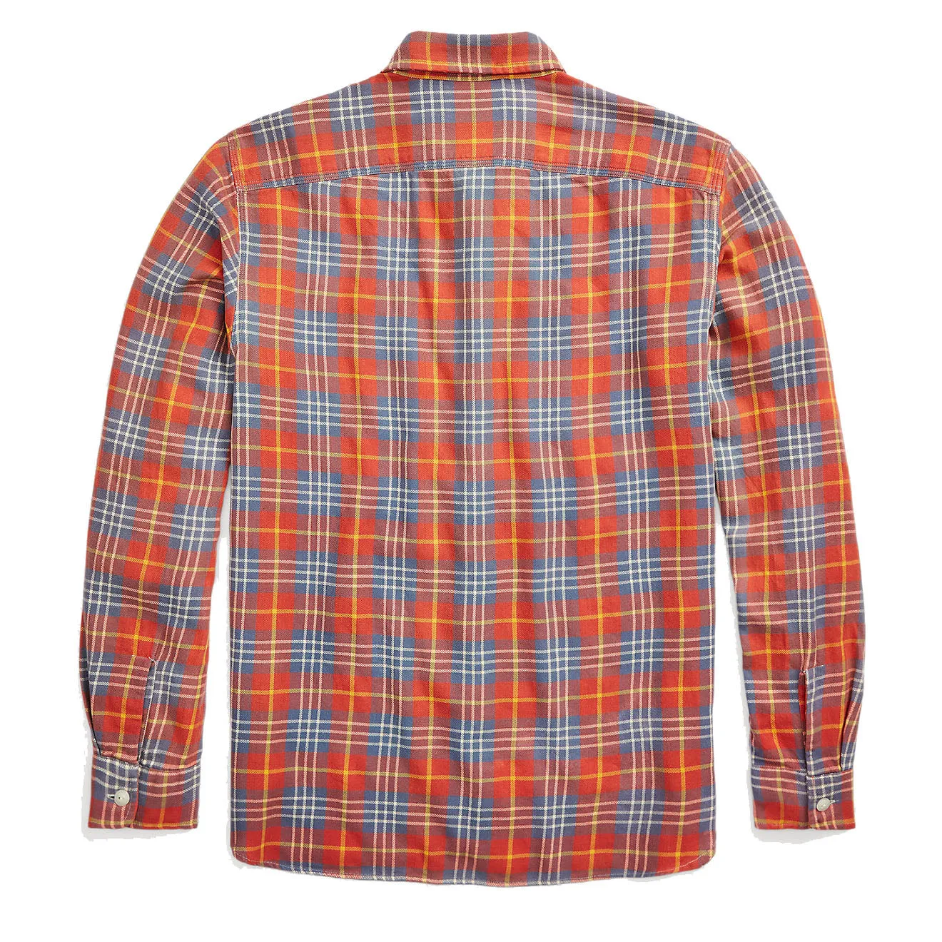 RRL by Ralph Lauren Plaid Twill Workshirt Red / Blue