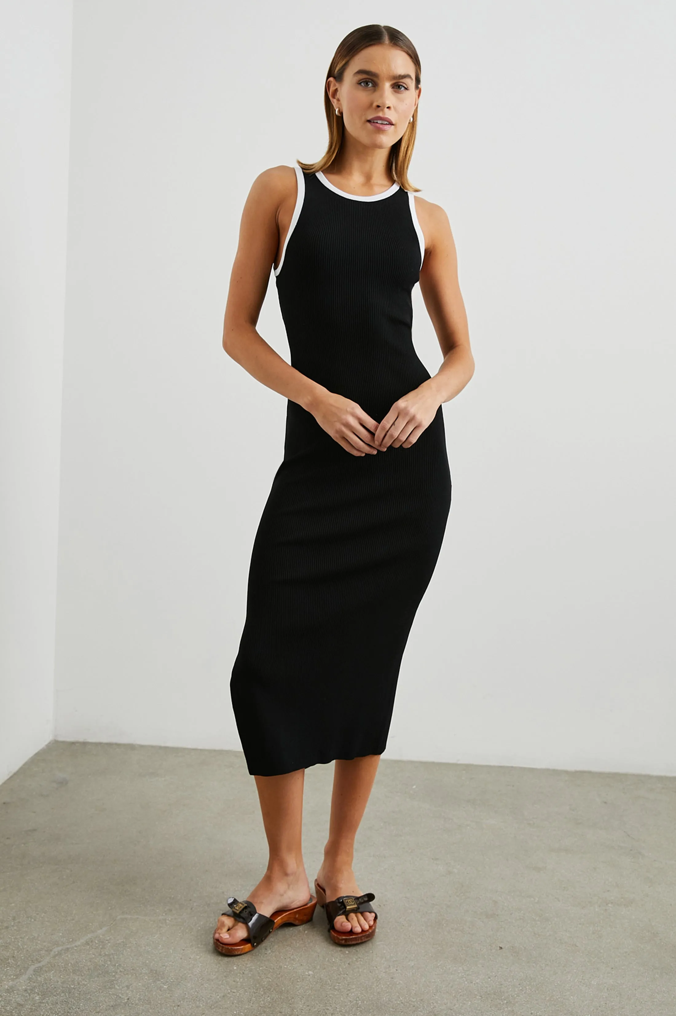 RUE DRESS - BLACK Rails