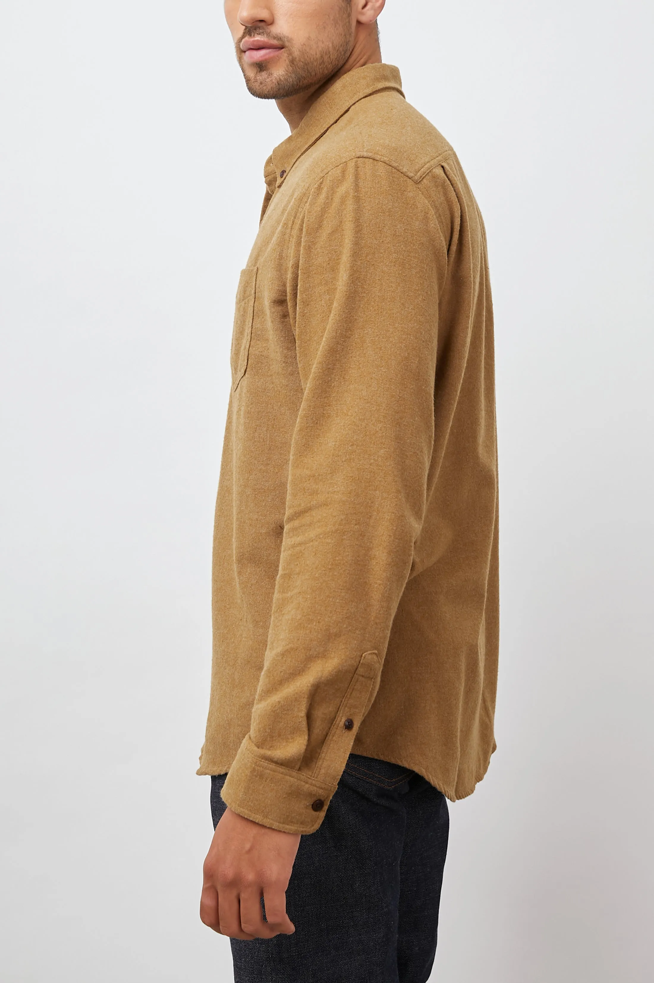 RUNSON SHIRT - GOLDEN ROD Rails