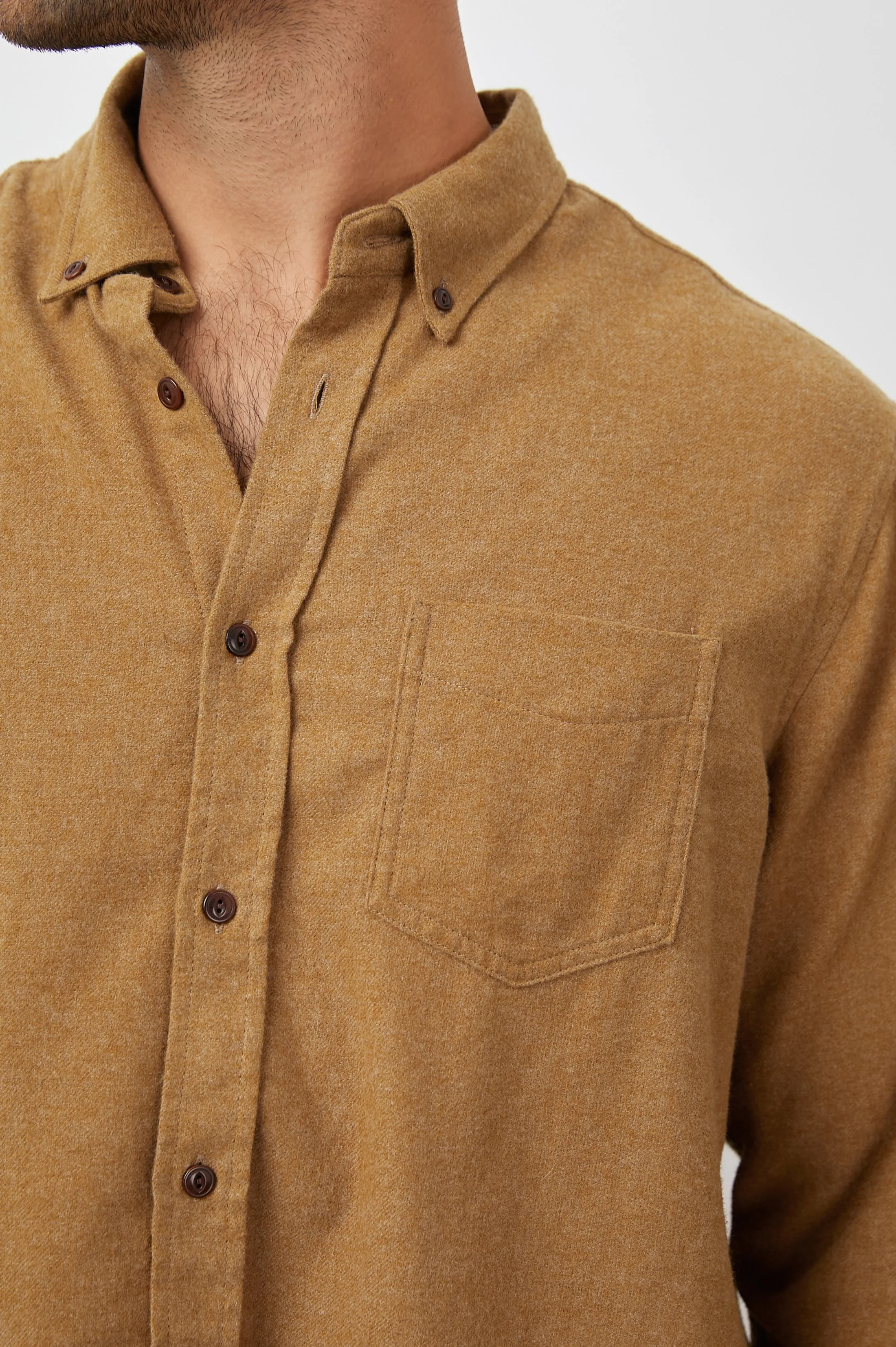 RUNSON SHIRT - GOLDEN ROD Rails