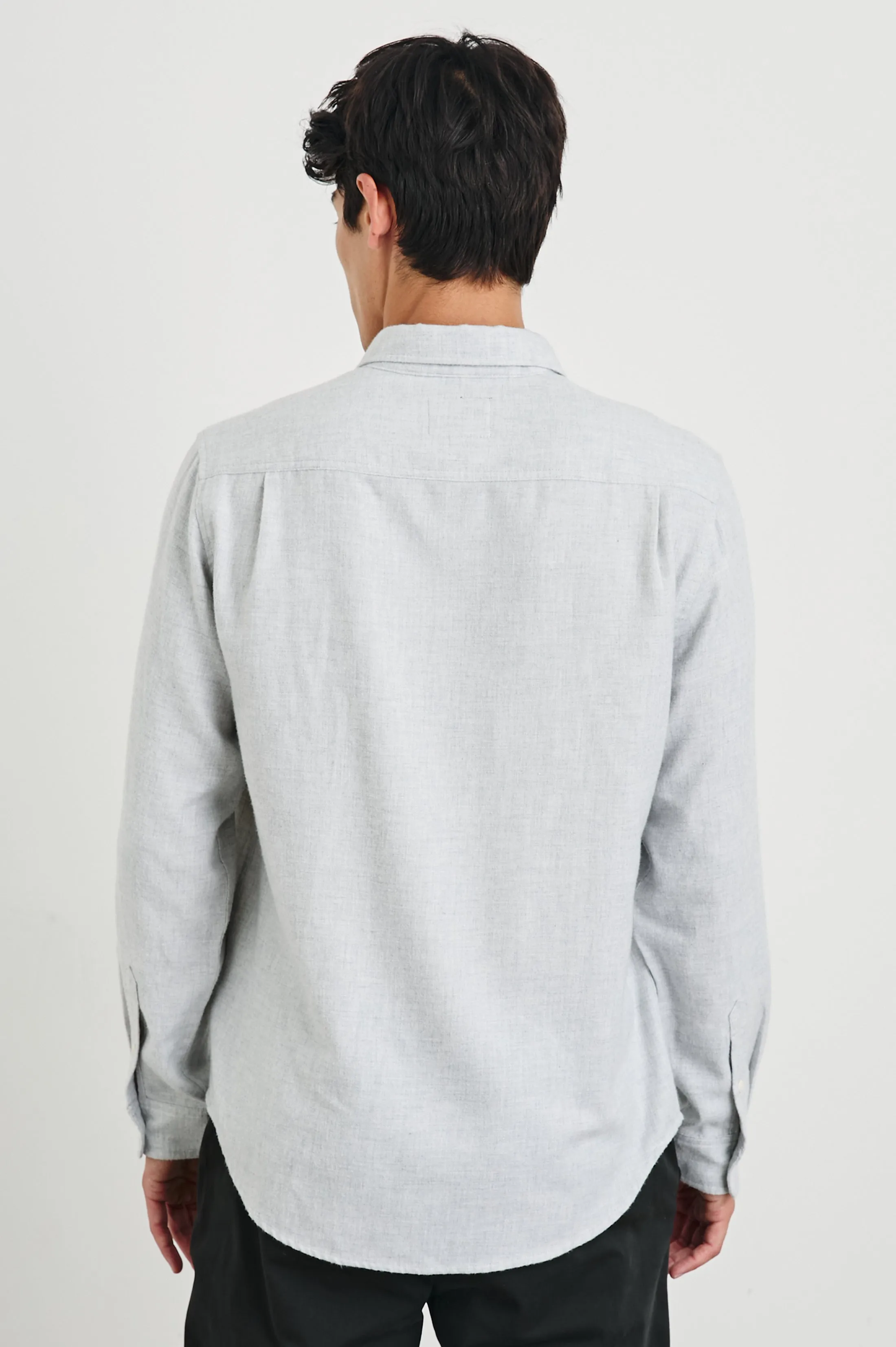 RUNSON SHIRT - HEATHER GREY Rails