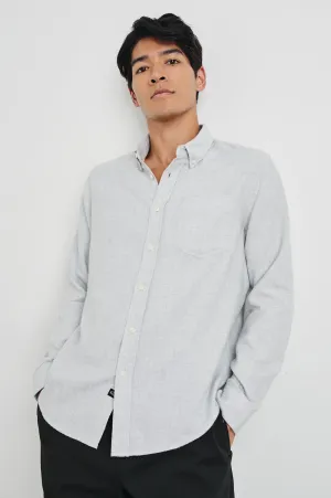 RUNSON SHIRT - HEATHER GREY Rails