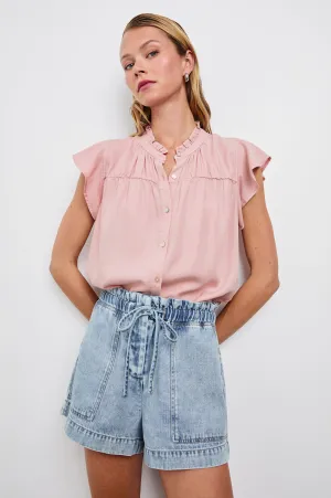 RUTHIE TOP - DUSTY ROSE Rails