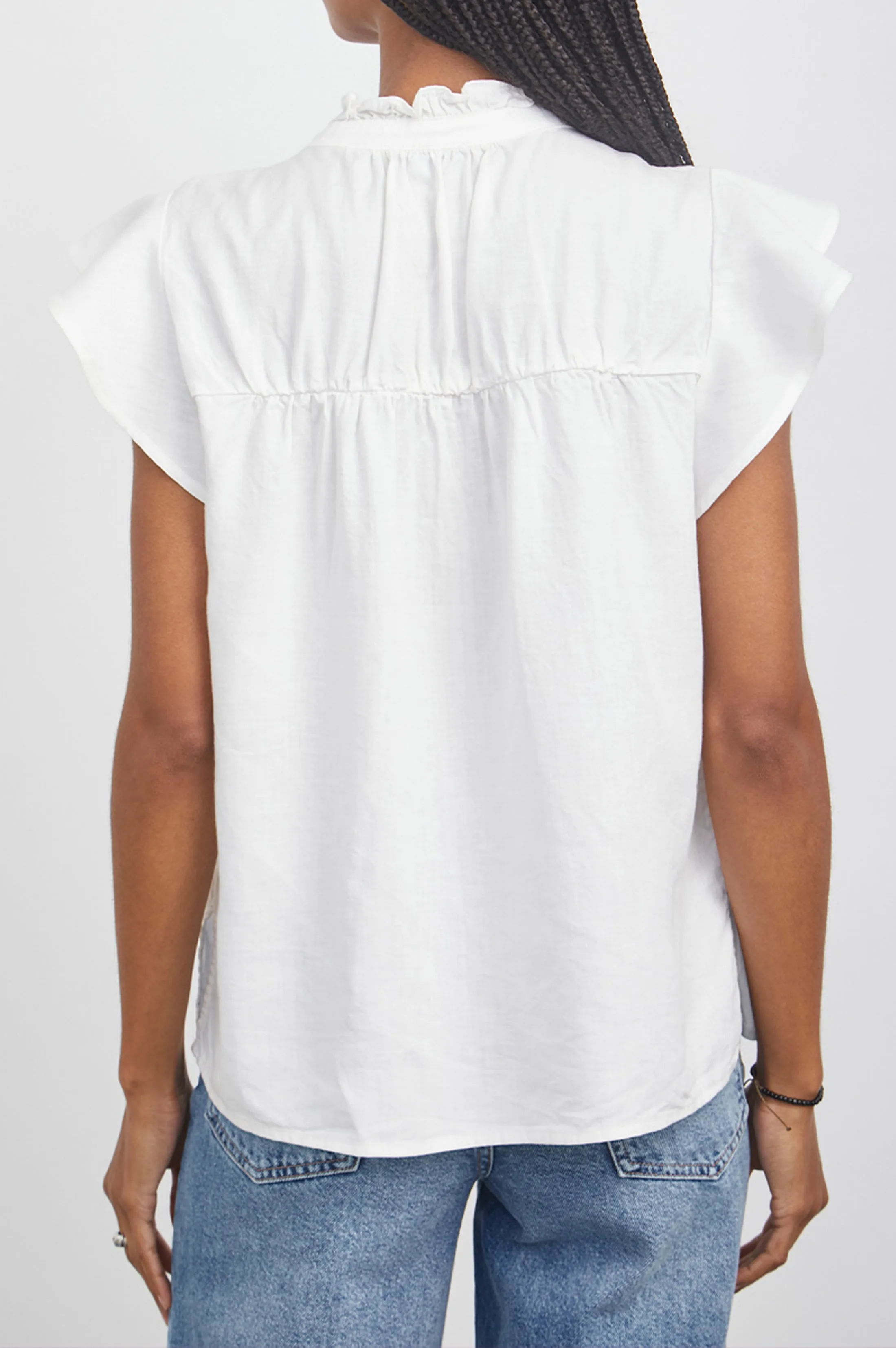 RUTHIE TOP - WHITE Rails