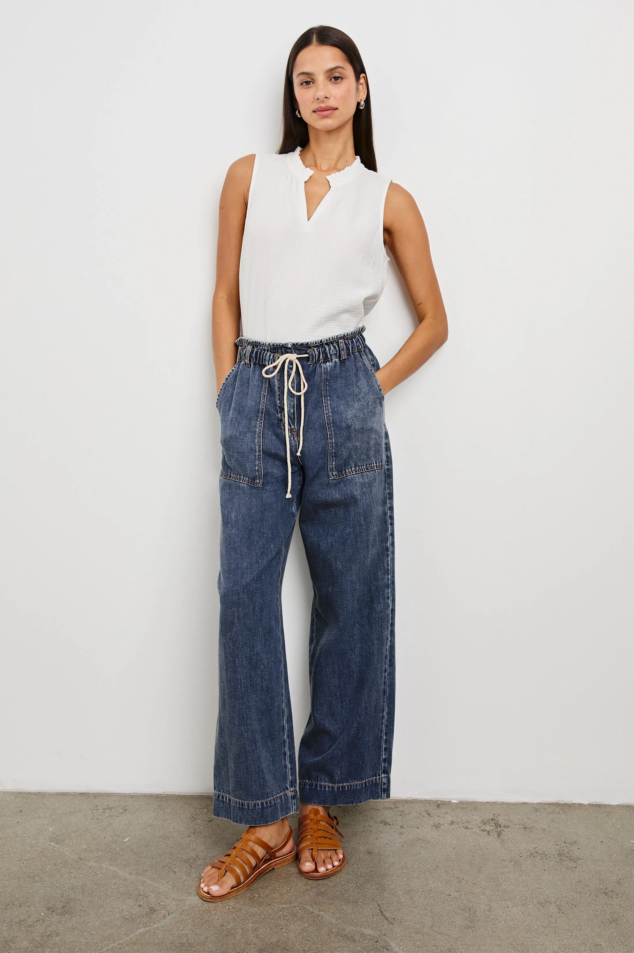 RYAN PANT - CLASSIC BLUE Rails