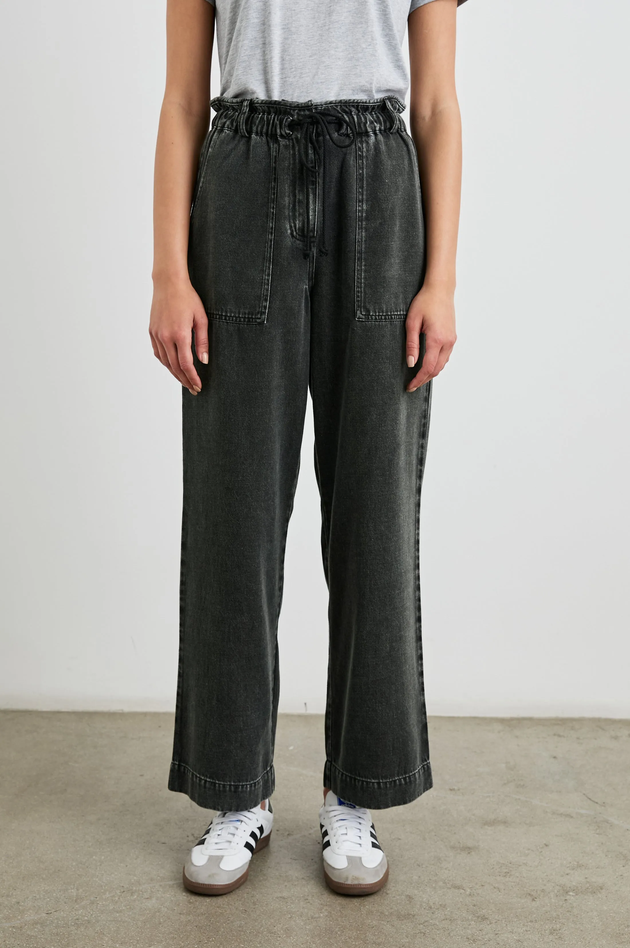 RYAN PANT - FADED BLACK Rails