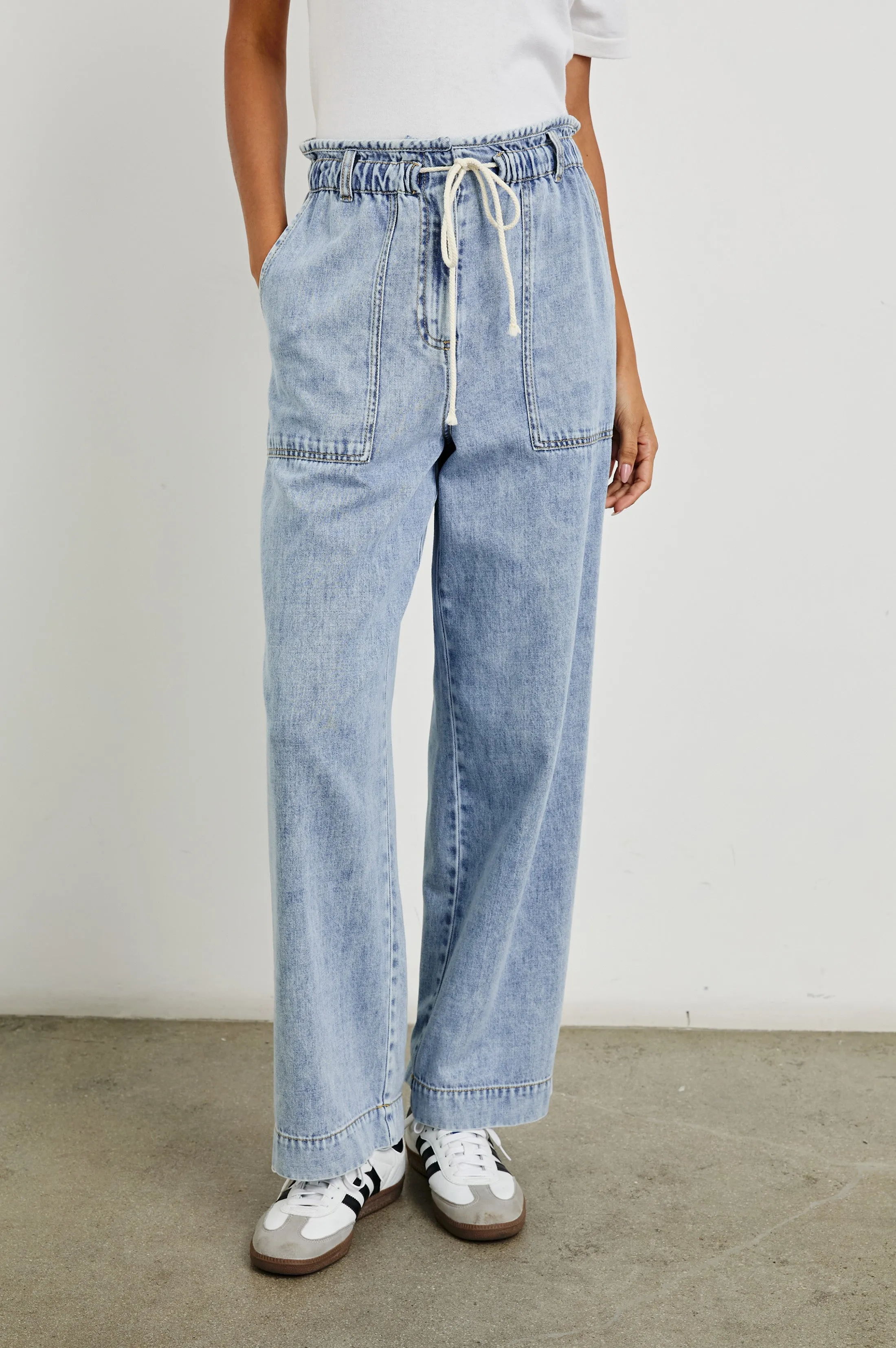 RYAN PANT - FADED INDIGO Rails
