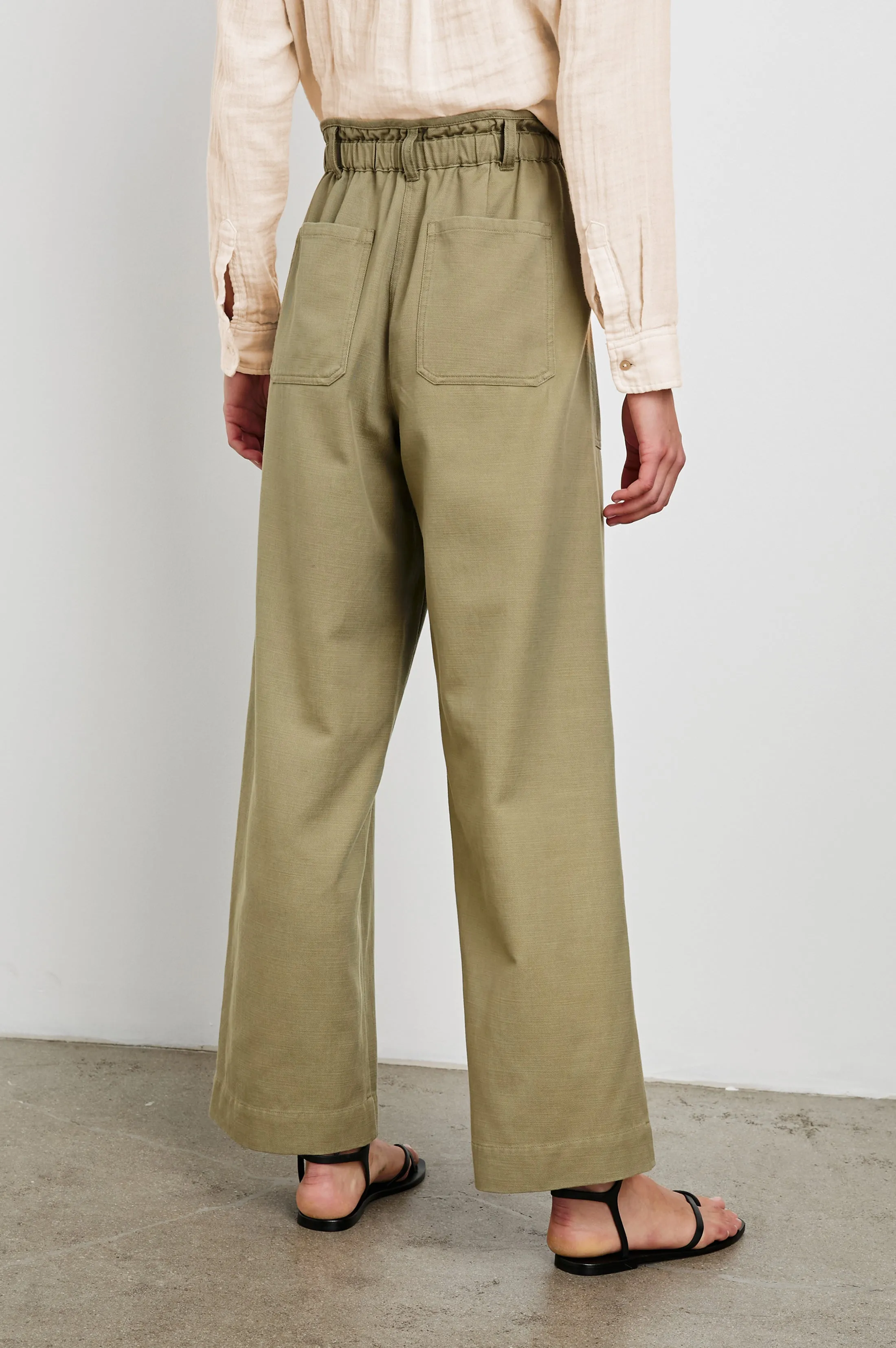 RYAN PANT - PALE OLIVE Rails