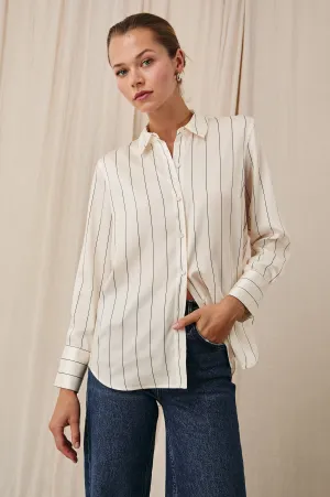 SAIGE SHIRT - BRIXTON STRIPE Rails