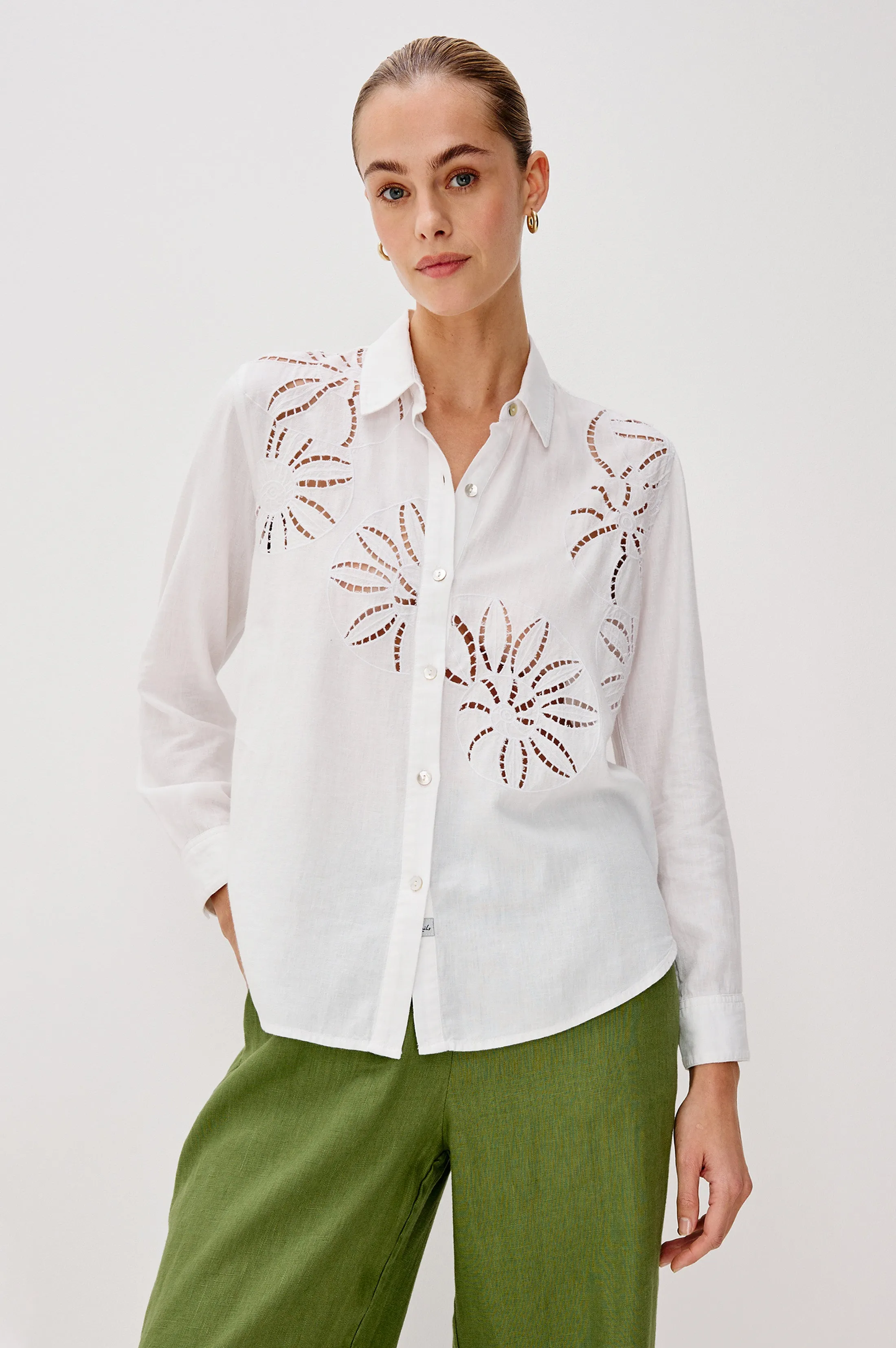 SAMAR SHIRT - WHITE Rails
