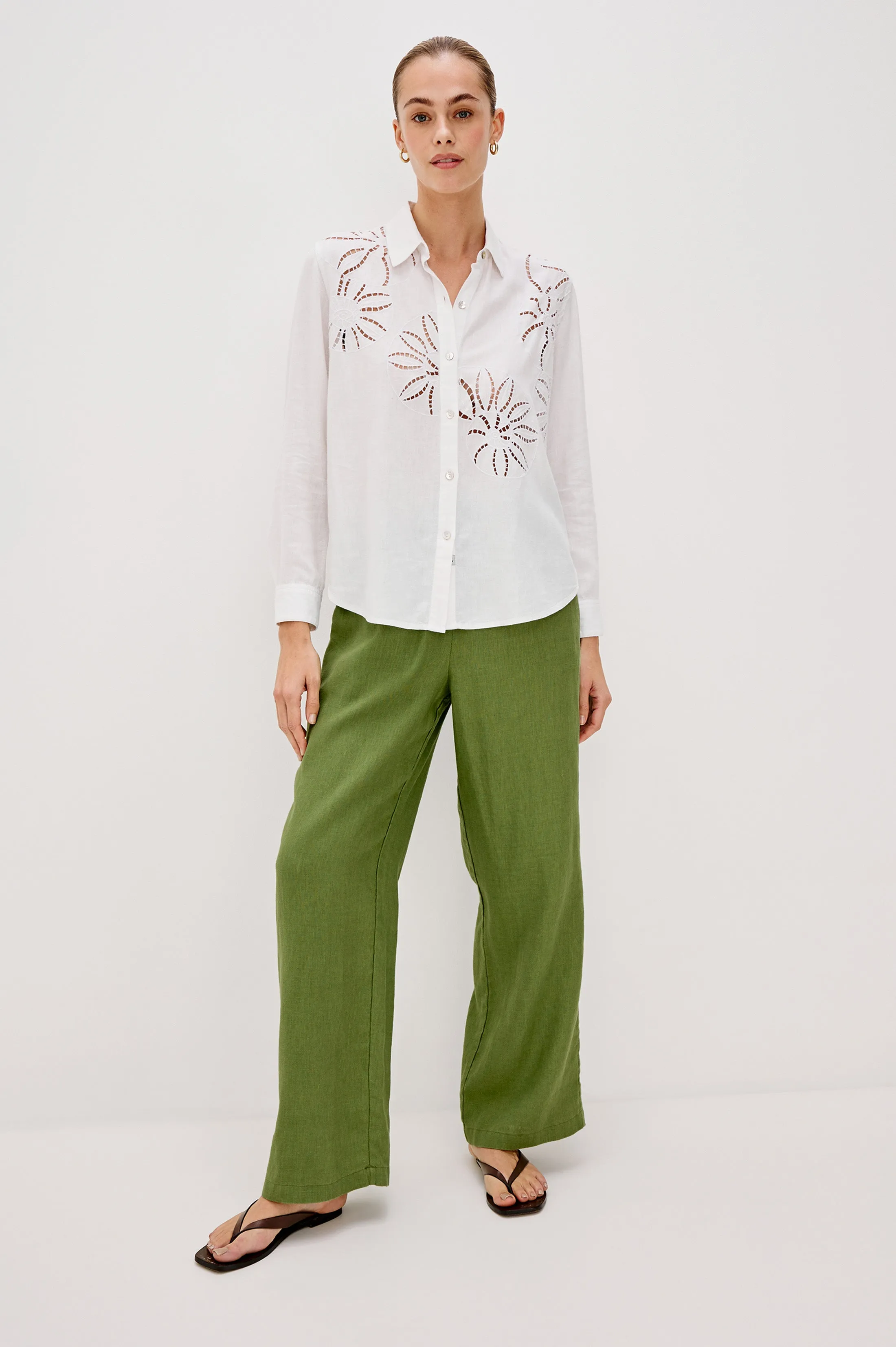 SAMAR SHIRT - WHITE Rails
