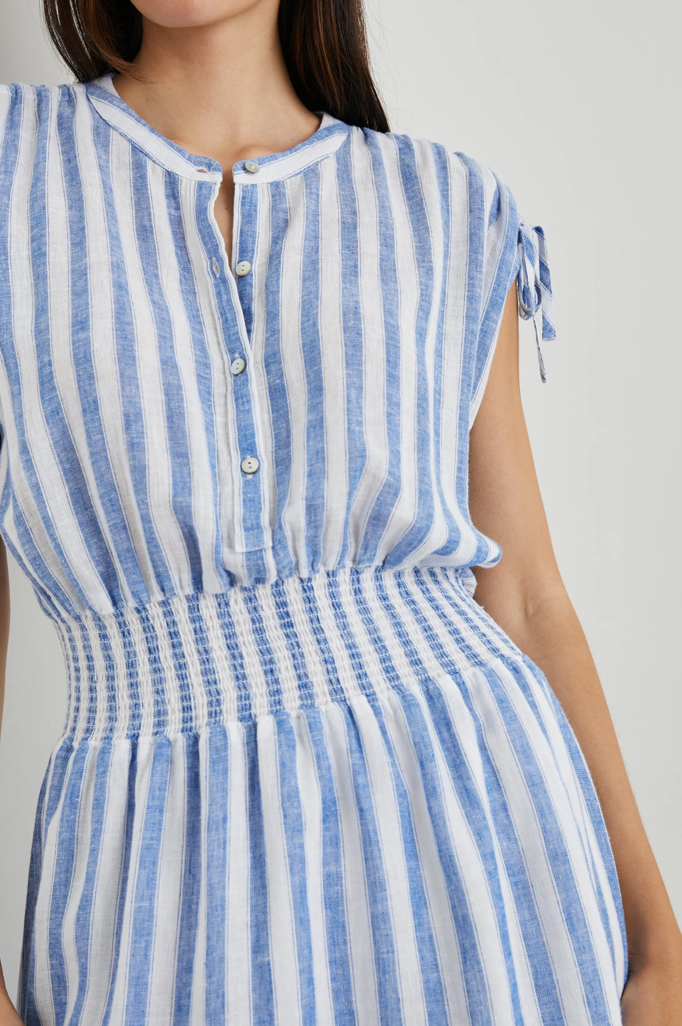 SAMINA DRESS - CASABLANCA STRIPE Rails