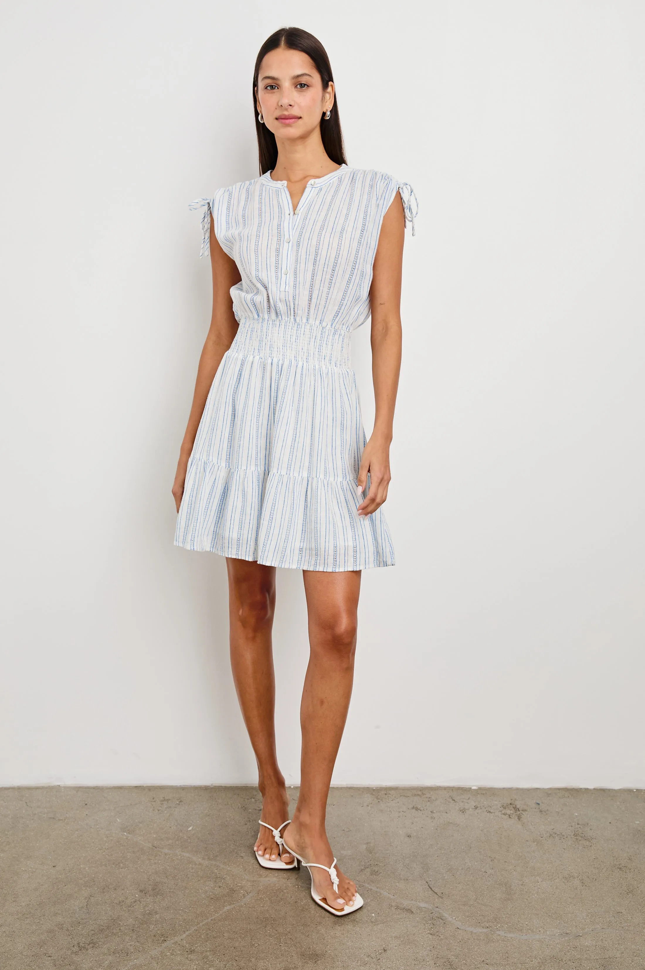 SAMINA DRESS - SONOMA STRIPE Rails